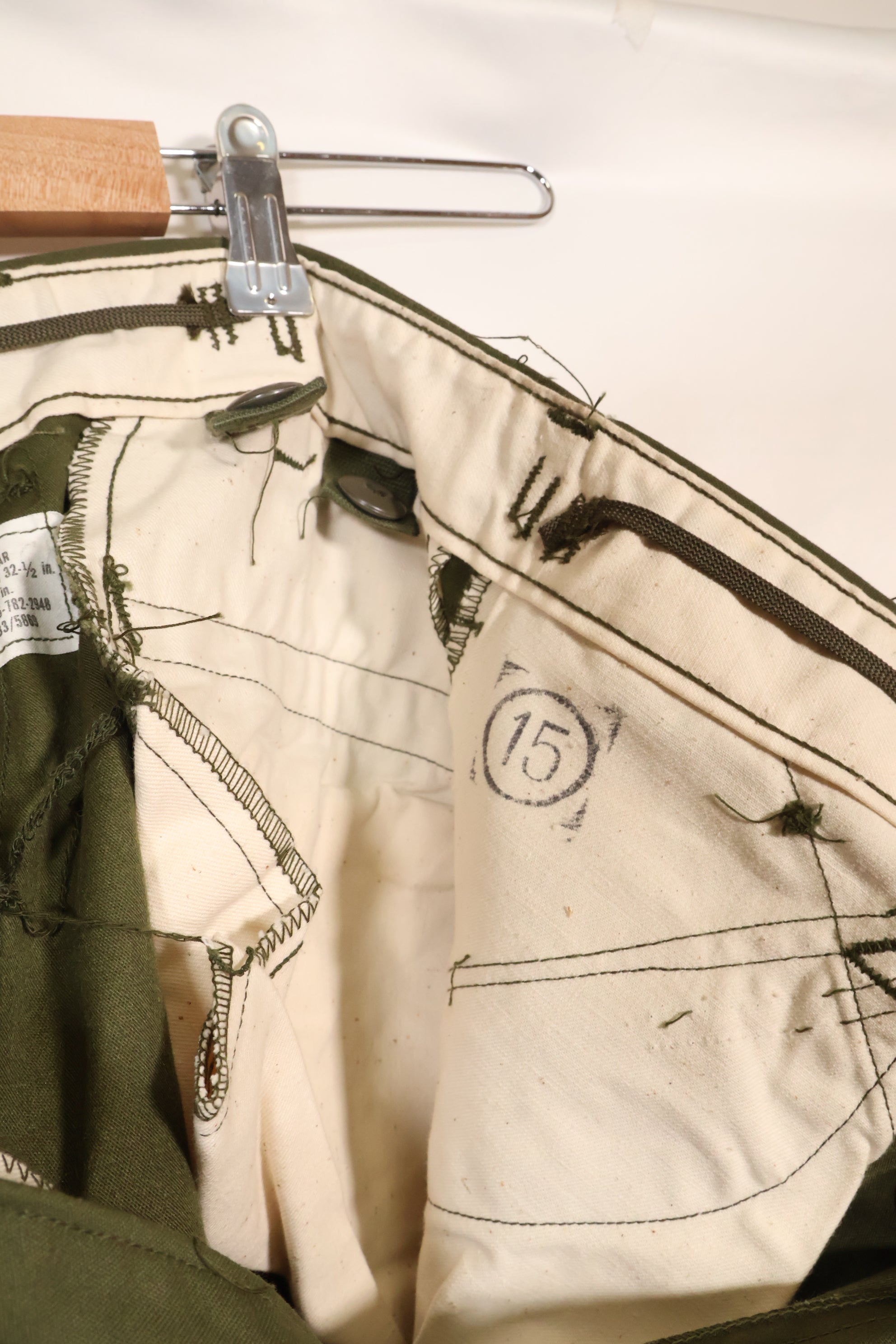 1974年製　X-S-R　デッドストック　M65 フィールドパンツ　未使用品