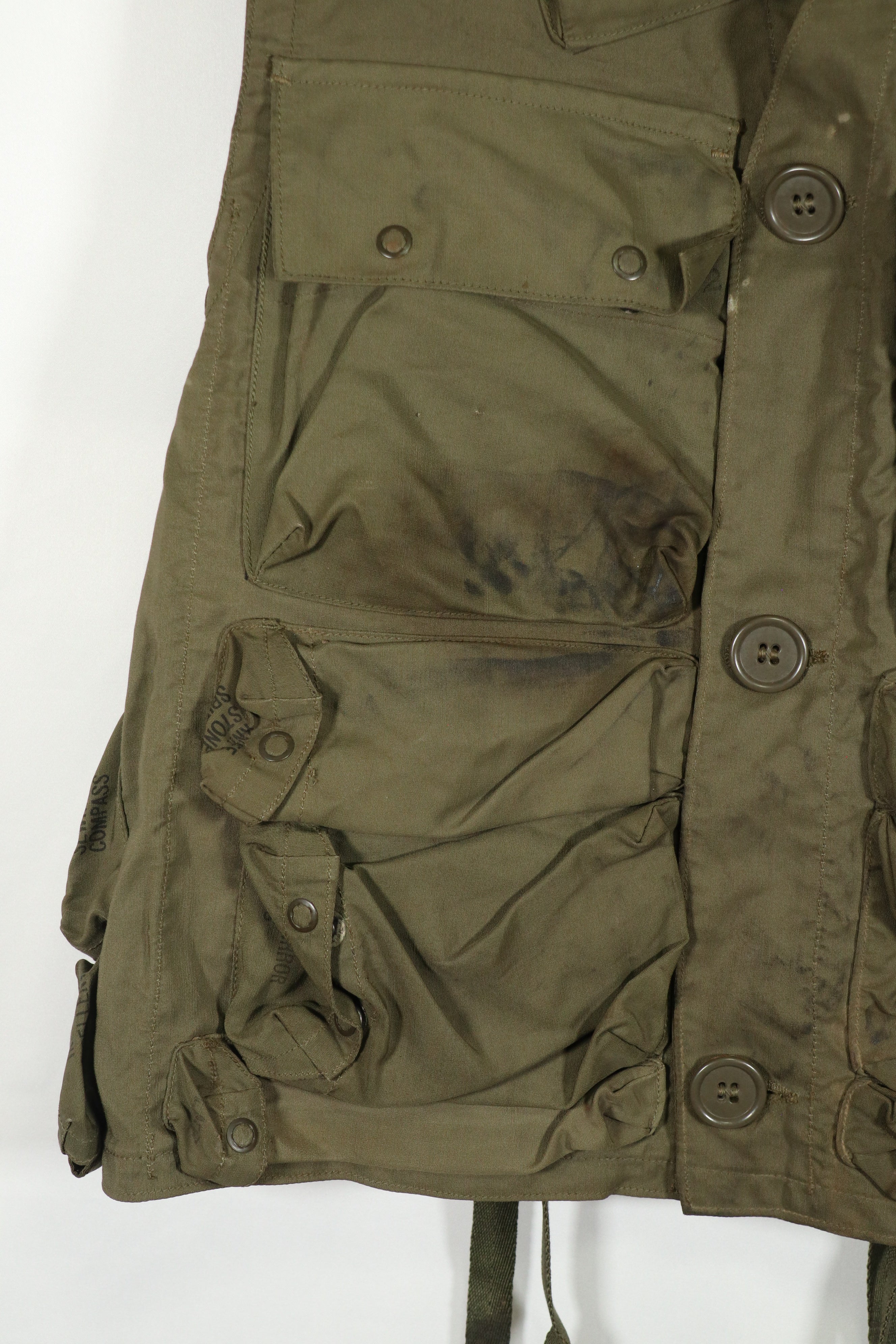 実物　1940年代　アメリカ陸軍航空隊 AAF C-1 サバイバルベスト　中古品