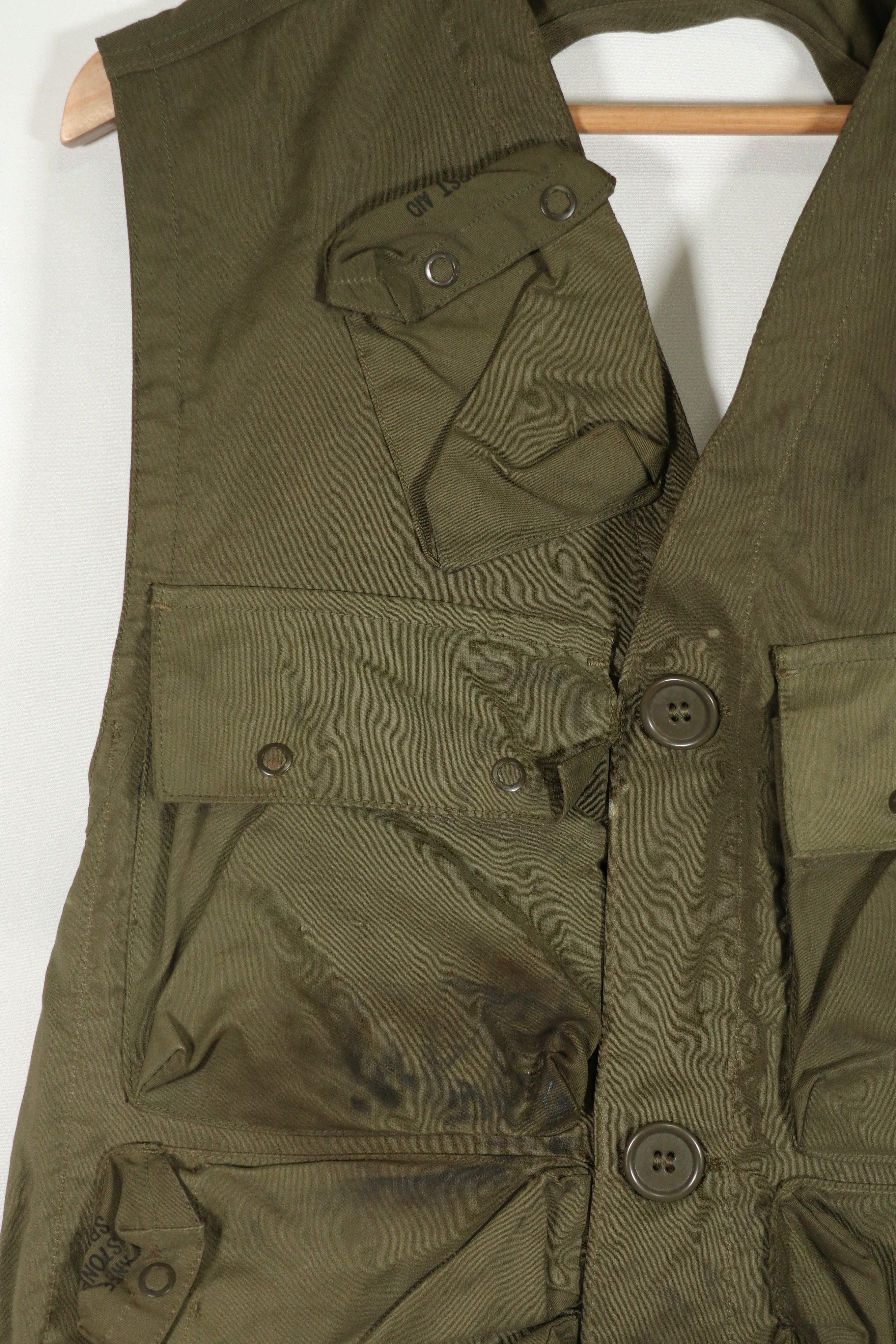 実物　1940年代　アメリカ陸軍航空隊 AAF C-1 サバイバルベスト　中古品