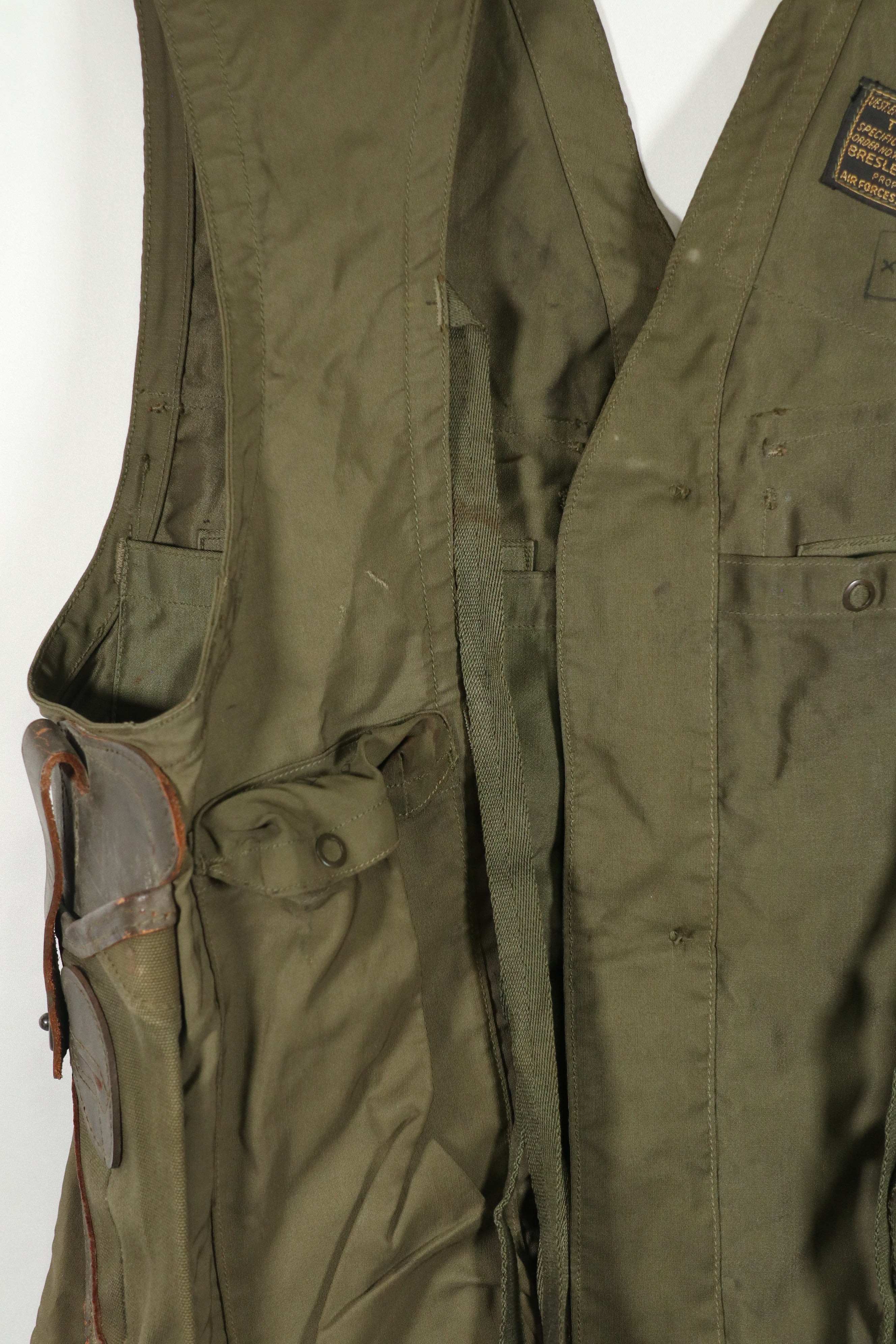 実物　1940年代　アメリカ陸軍航空隊 AAF C-1 サバイバルベスト　中古品