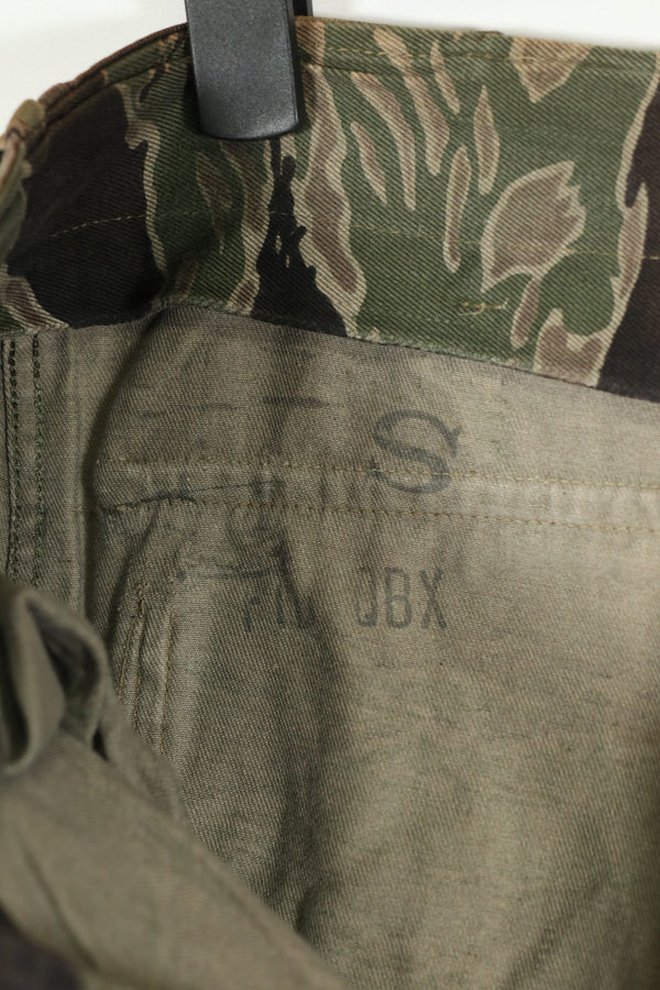 実物　タイガーストライプ　ゴールドタイガー派生パターン　パンツ　映画衣装品　B