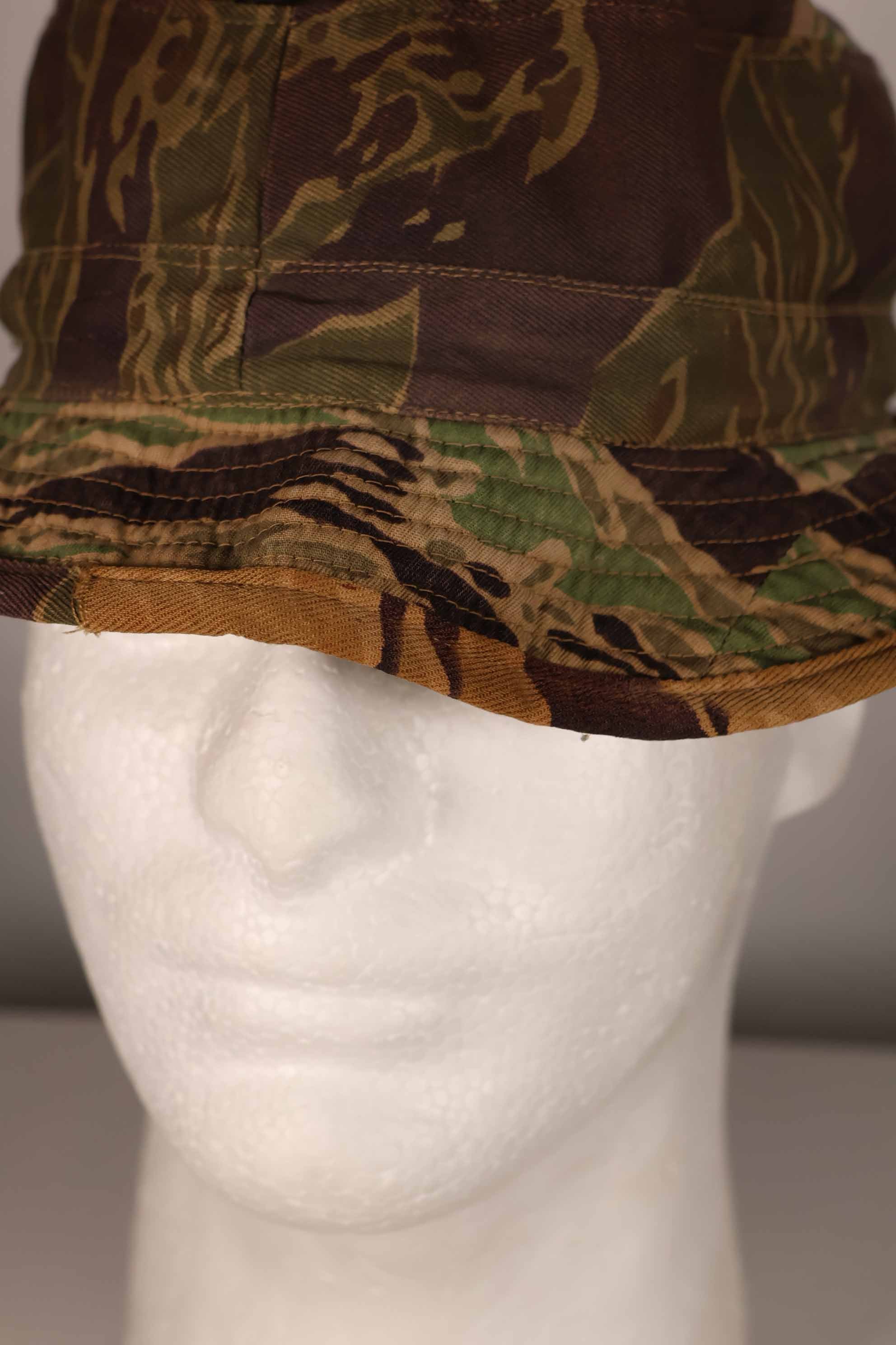 実物　タイガーストライプ　ローカルメイドブーニーハット　複数生地　レア品