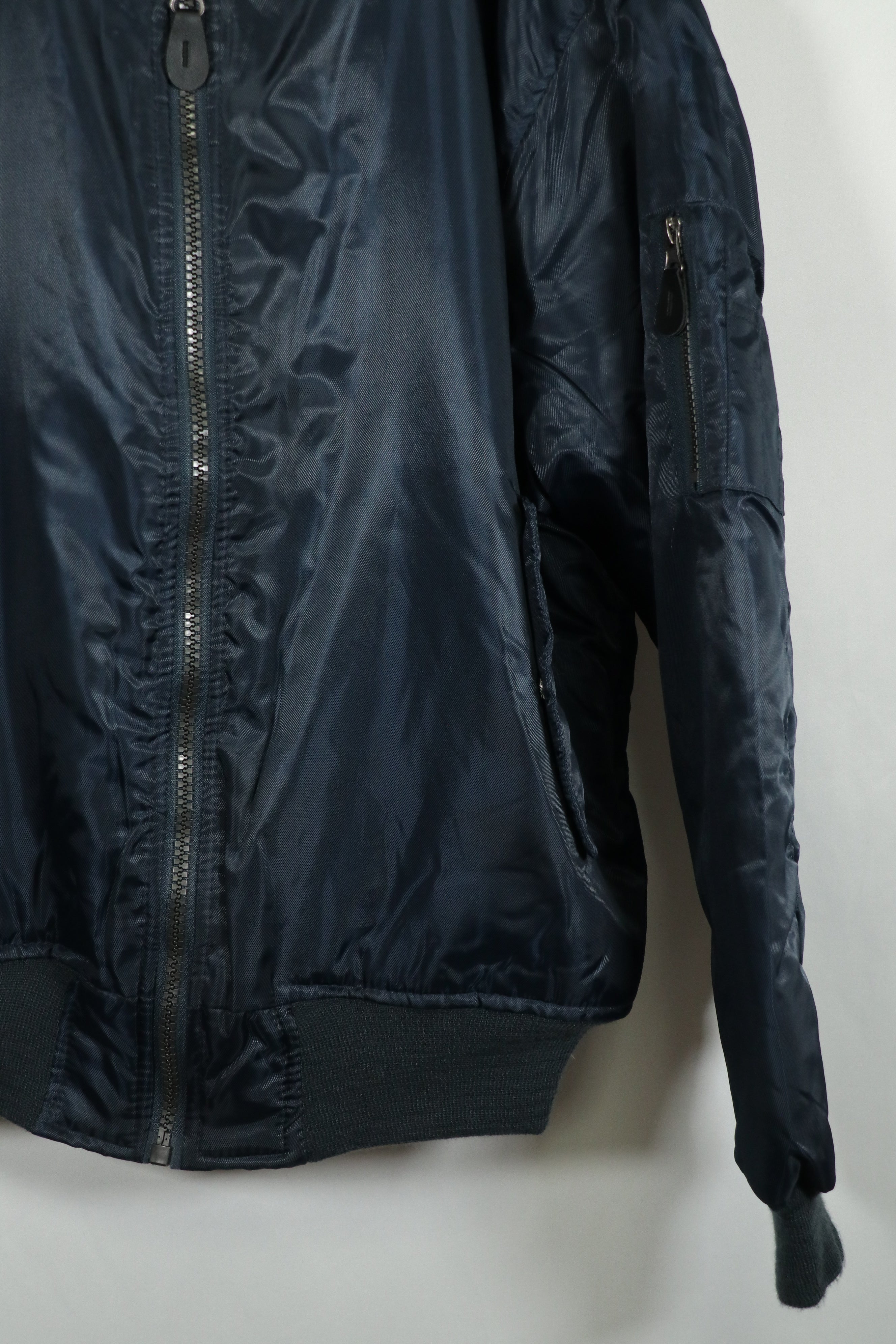 近年 沖縄製　スーバニアジャケット　直接刺繍　MA-1　A