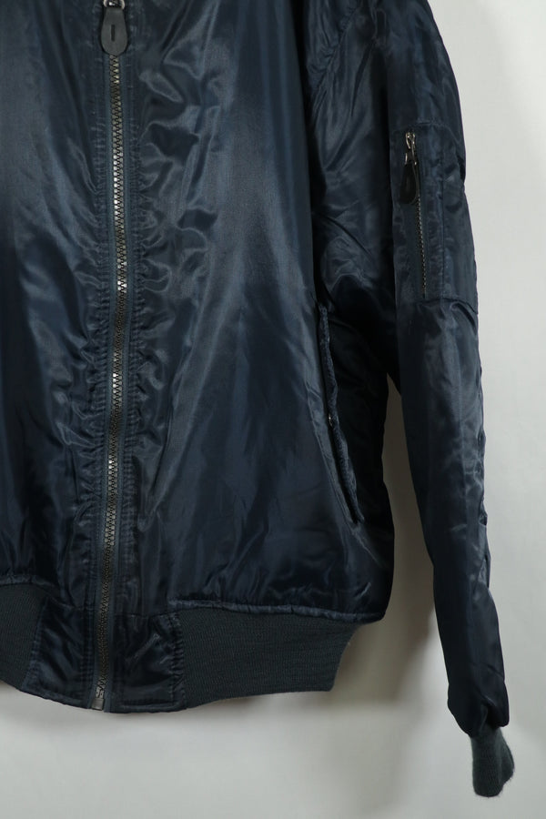 近年 沖縄製　スーバニアジャケット　直接刺繍　MA-1　A