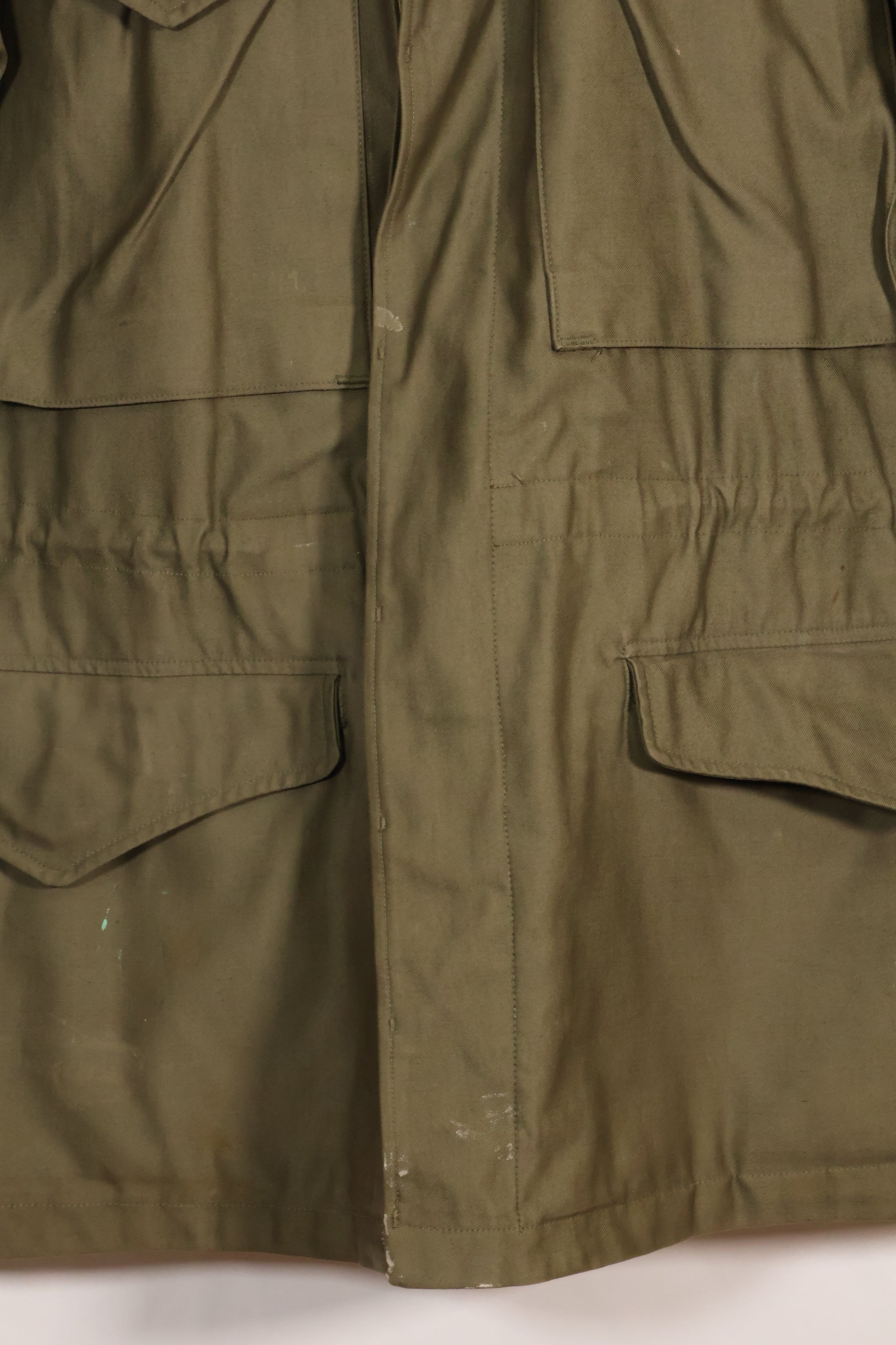 1940年代　アメリカ軍　M43　フィールドジャケット 2nd Inf カスタムペイントジャケット　ほぼ未使用品