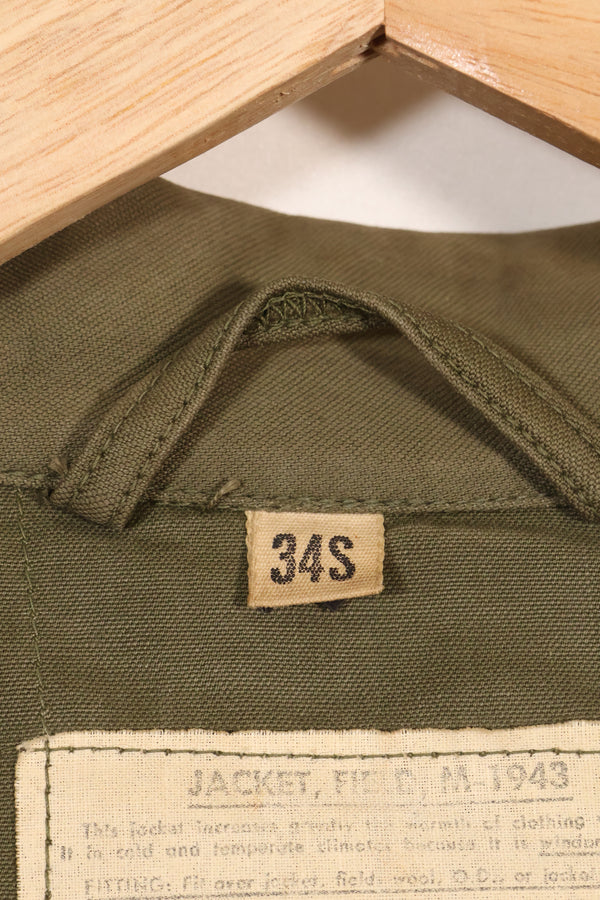 1940年代　アメリカ軍　M43　フィールドジャケット 2nd Inf カスタムペイントジャケット　ほぼ未使用品
