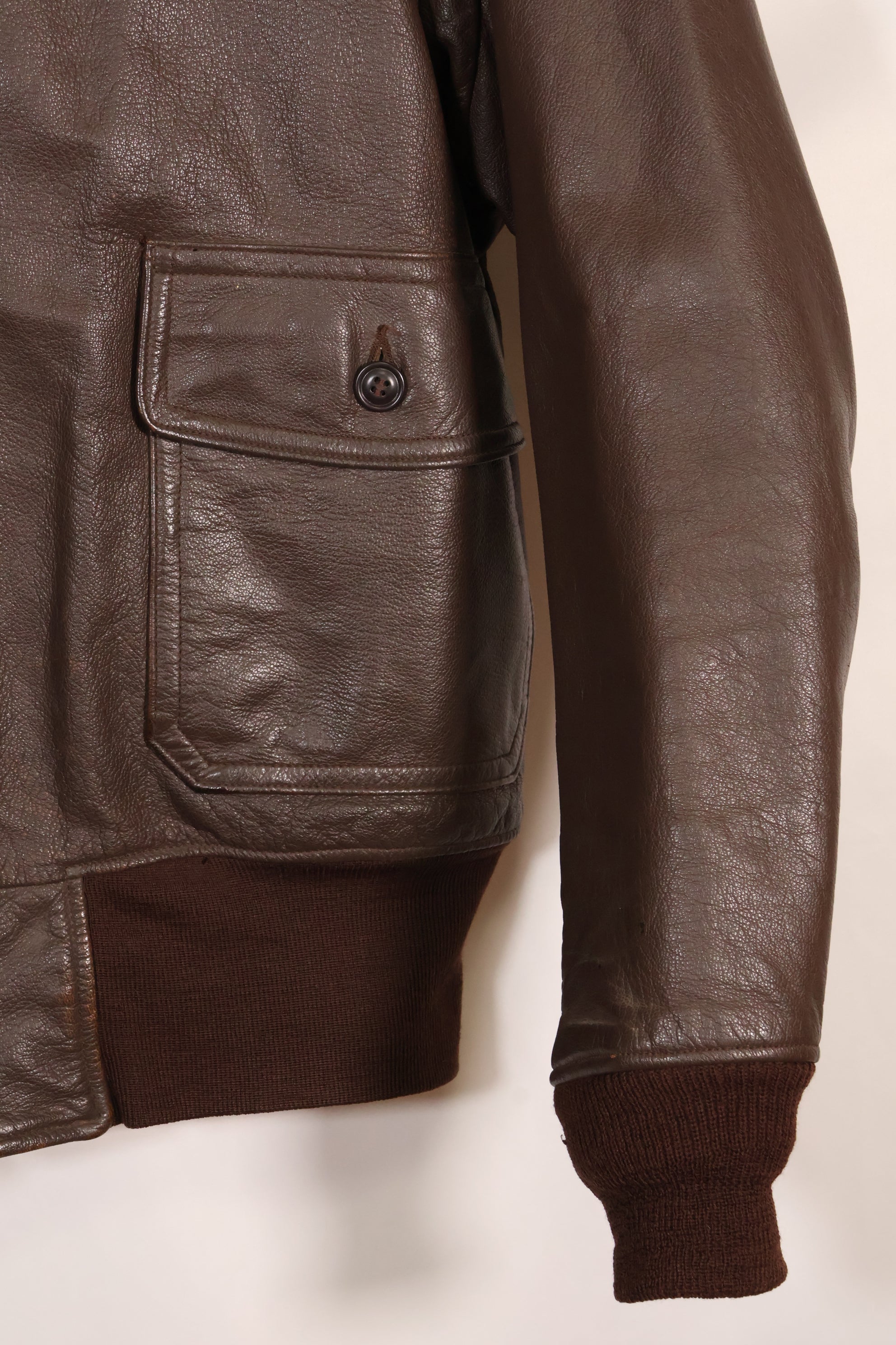 1950年代〜60年代ロット　アメリカ海軍　G-1　フライトジャケット　契約ラベルなし　中古品