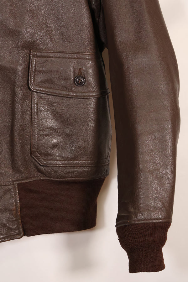 1950年代〜60年代ロット　アメリカ海軍　G-1　フライトジャケット　契約ラベルなし　中古品