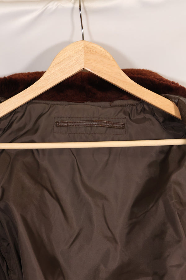 1950年代〜60年代ロット　アメリカ海軍　G-1　フライトジャケット　契約ラベルなし　中古品