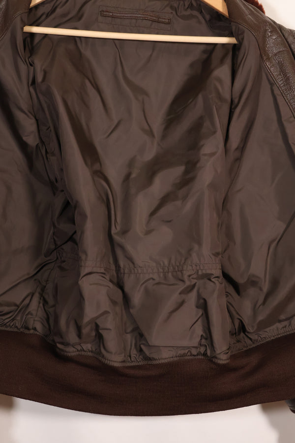 1950年代〜60年代ロット　アメリカ海軍　G-1　フライトジャケット　契約ラベルなし　中古品