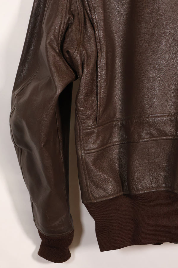 1950年代〜60年代ロット　アメリカ海軍　G-1　フライトジャケット　契約ラベルなし　中古品