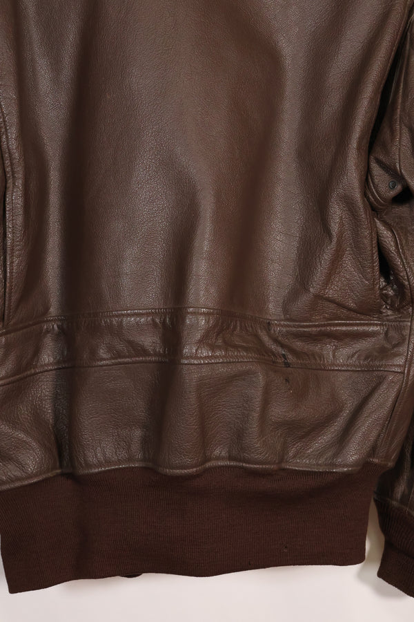 1950年代〜60年代ロット　アメリカ海軍　G-1　フライトジャケット　契約ラベルなし　中古品