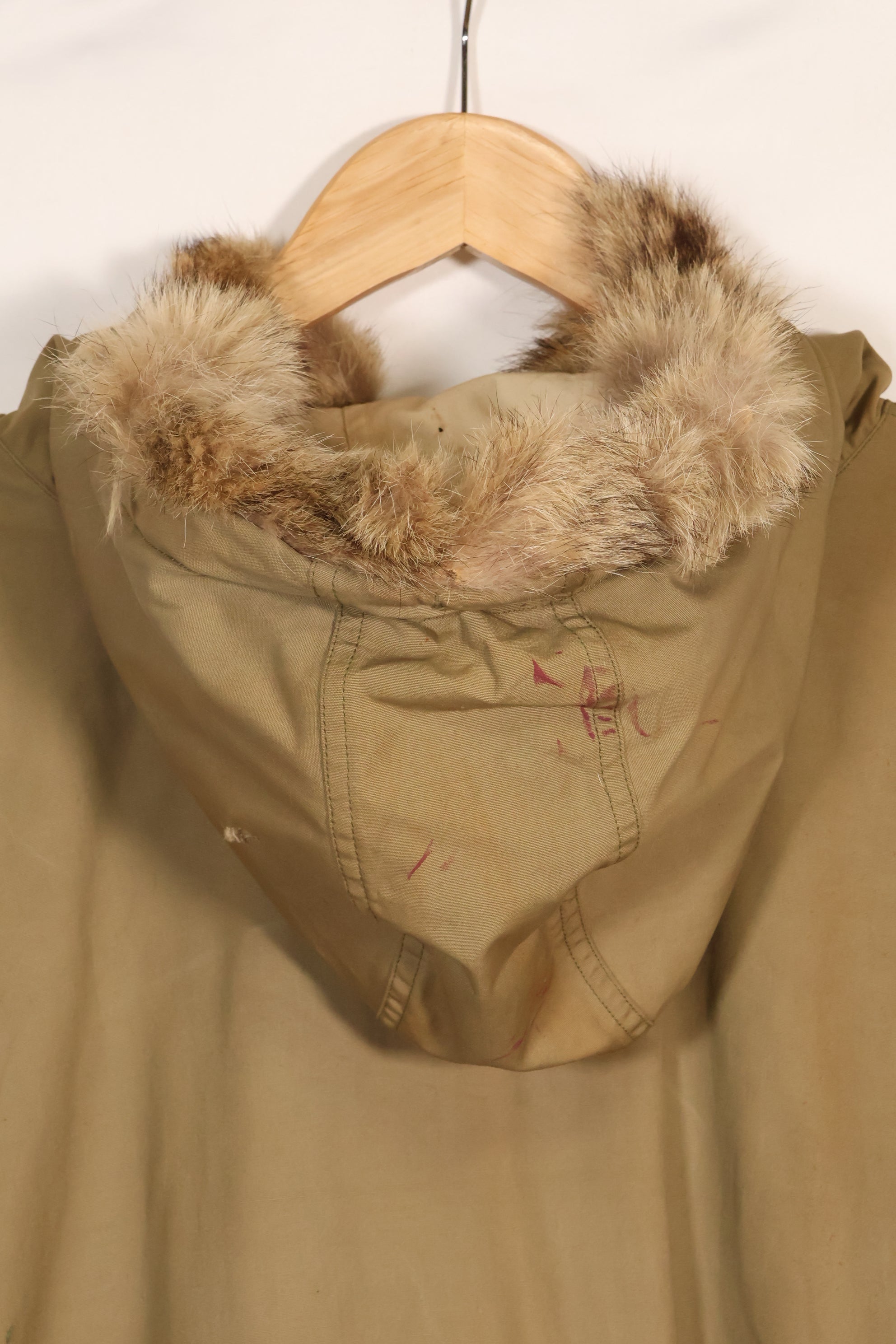 1940年代　デッドストック　アメリカ陸軍　M1942　スノーパーカー　オリジナルサイズタグ付　未使用品