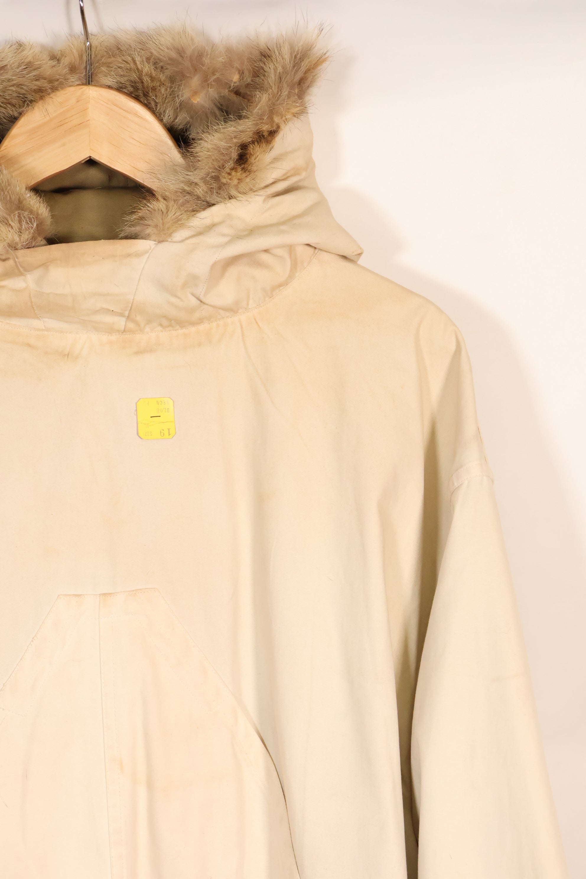 1940年代　デッドストック　アメリカ陸軍　M1942　スノーパーカー　オリジナルサイズタグ付　未使用品