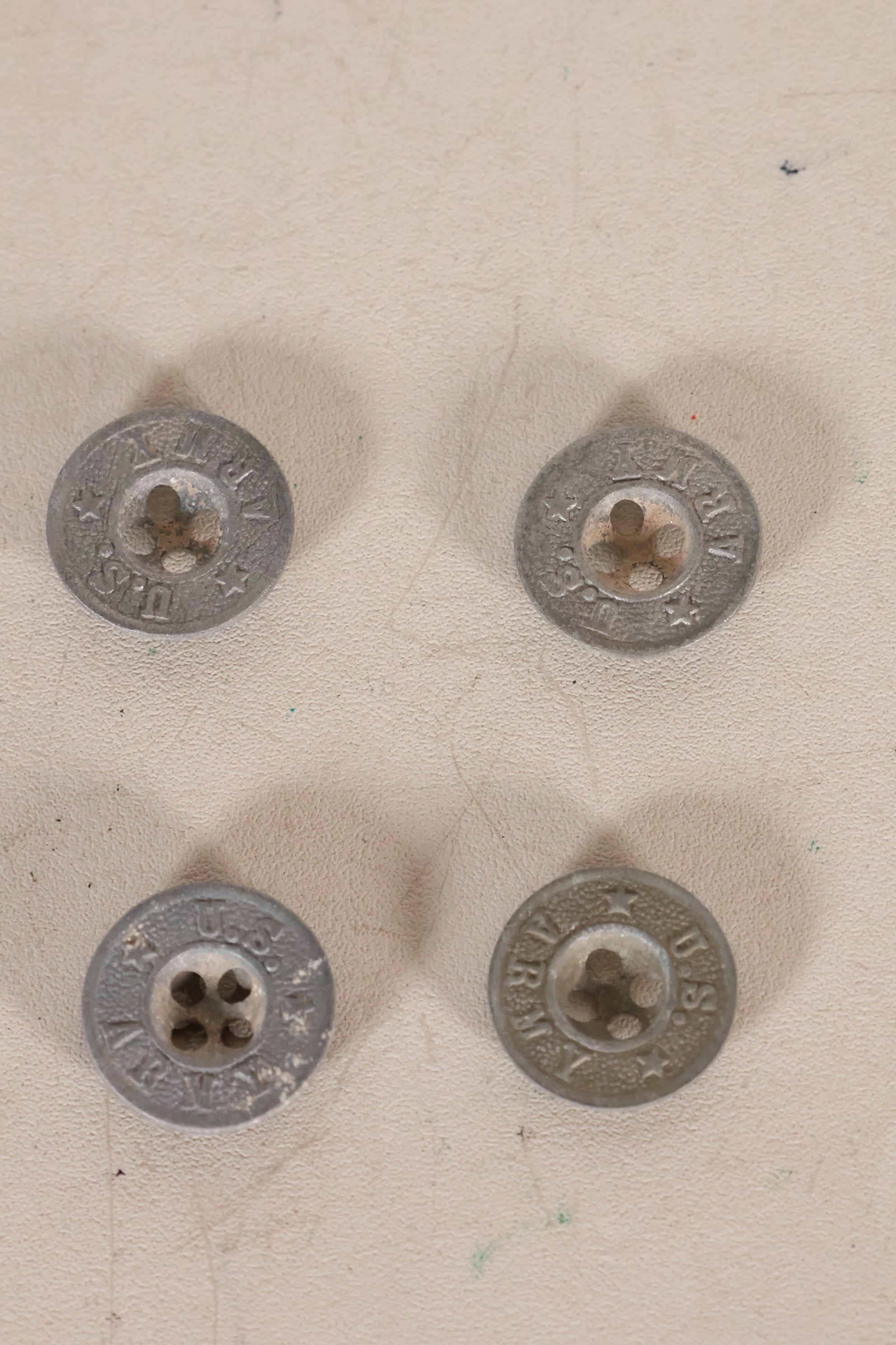 1930年代　アメリカ陸軍　デニム　プルオーバーシャツ　3ボタン　中古品