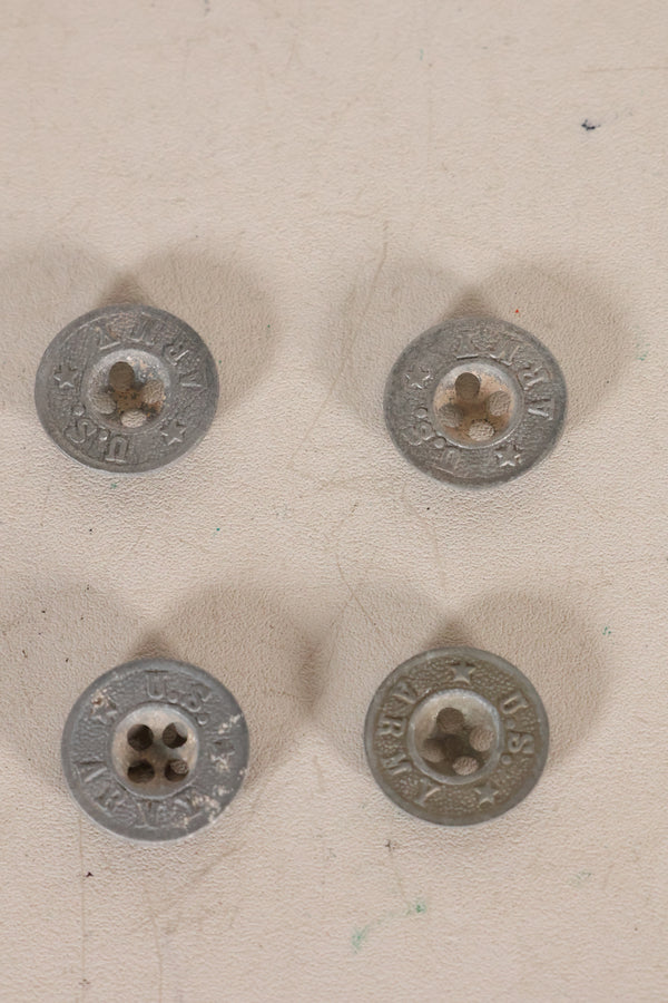 1930年代　アメリカ陸軍　デニム　プルオーバーシャツ　3ボタン　中古品