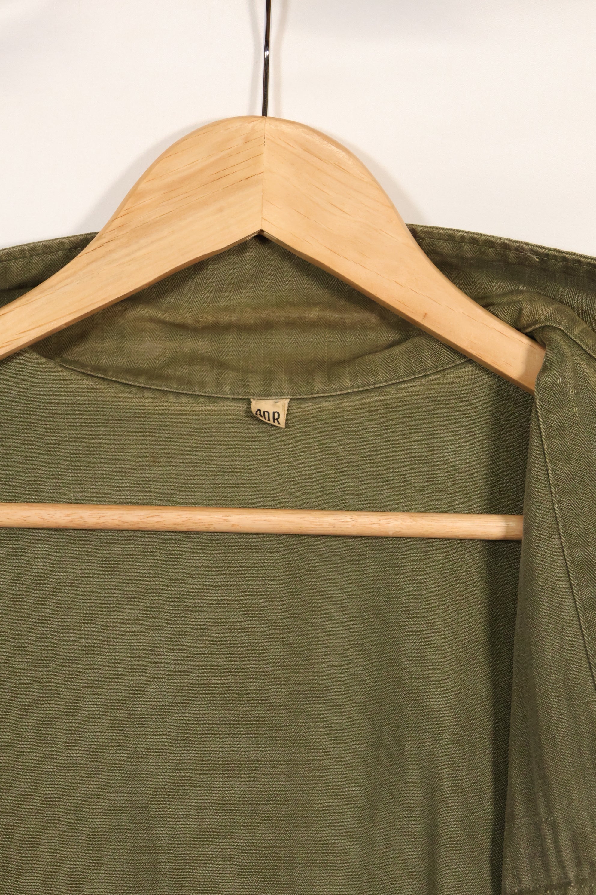 1940年代　アメリカ陸軍　M43 HBT　ユーティリティジャケット　中古品　状態良い