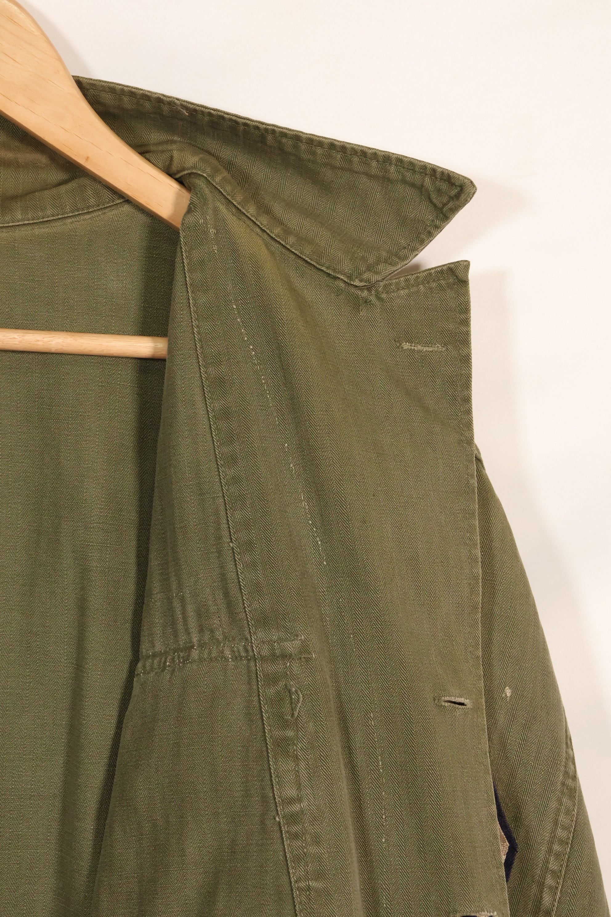 1940年代　アメリカ陸軍　M43 HBT　ユーティリティジャケット　中古品　状態良い