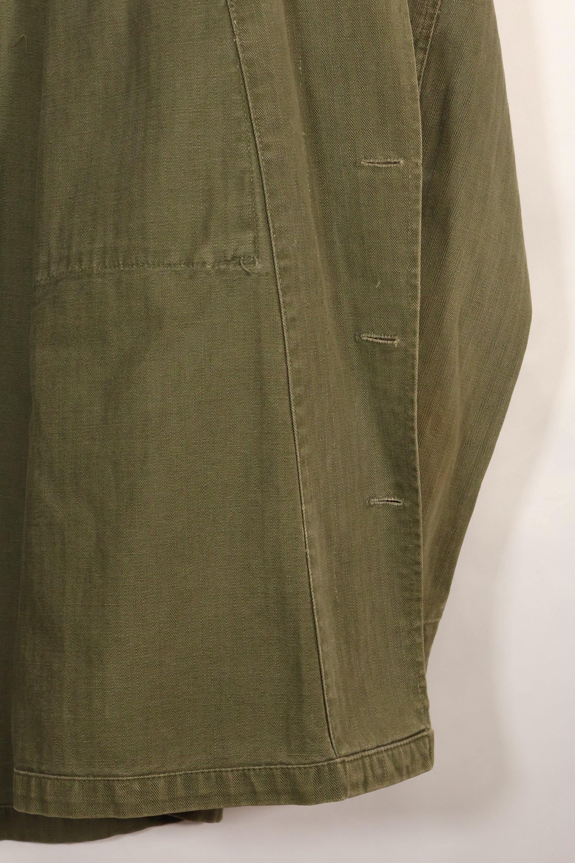 1940年代　アメリカ陸軍　M43 HBT　ユーティリティジャケット　中古品　状態良い