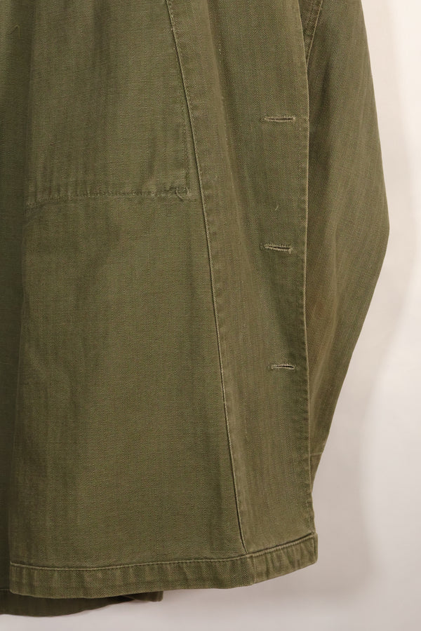 1940年代　アメリカ陸軍　M43 HBT　ユーティリティジャケット　中古品　状態良い
