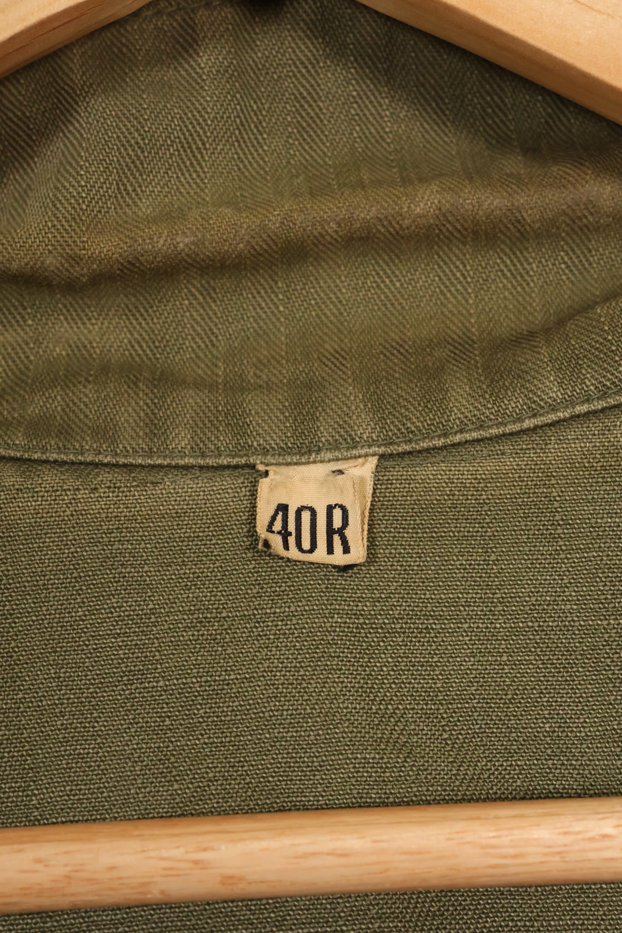 1940年代　アメリカ陸軍　M43 HBT　ユーティリティジャケット　中古品　状態良い