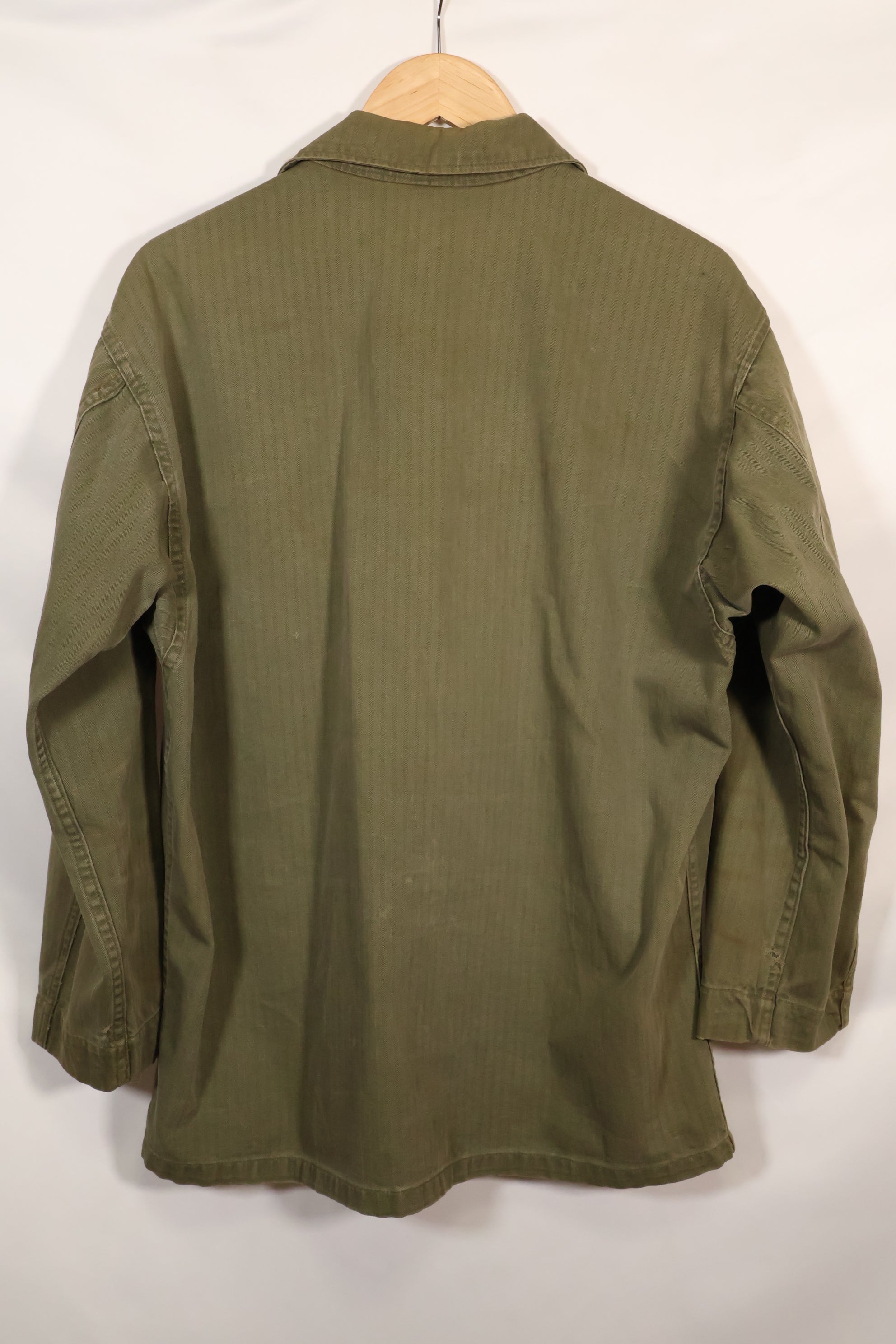 1940年代　アメリカ陸軍　M43 HBT　ユーティリティジャケット　中古品　状態良い