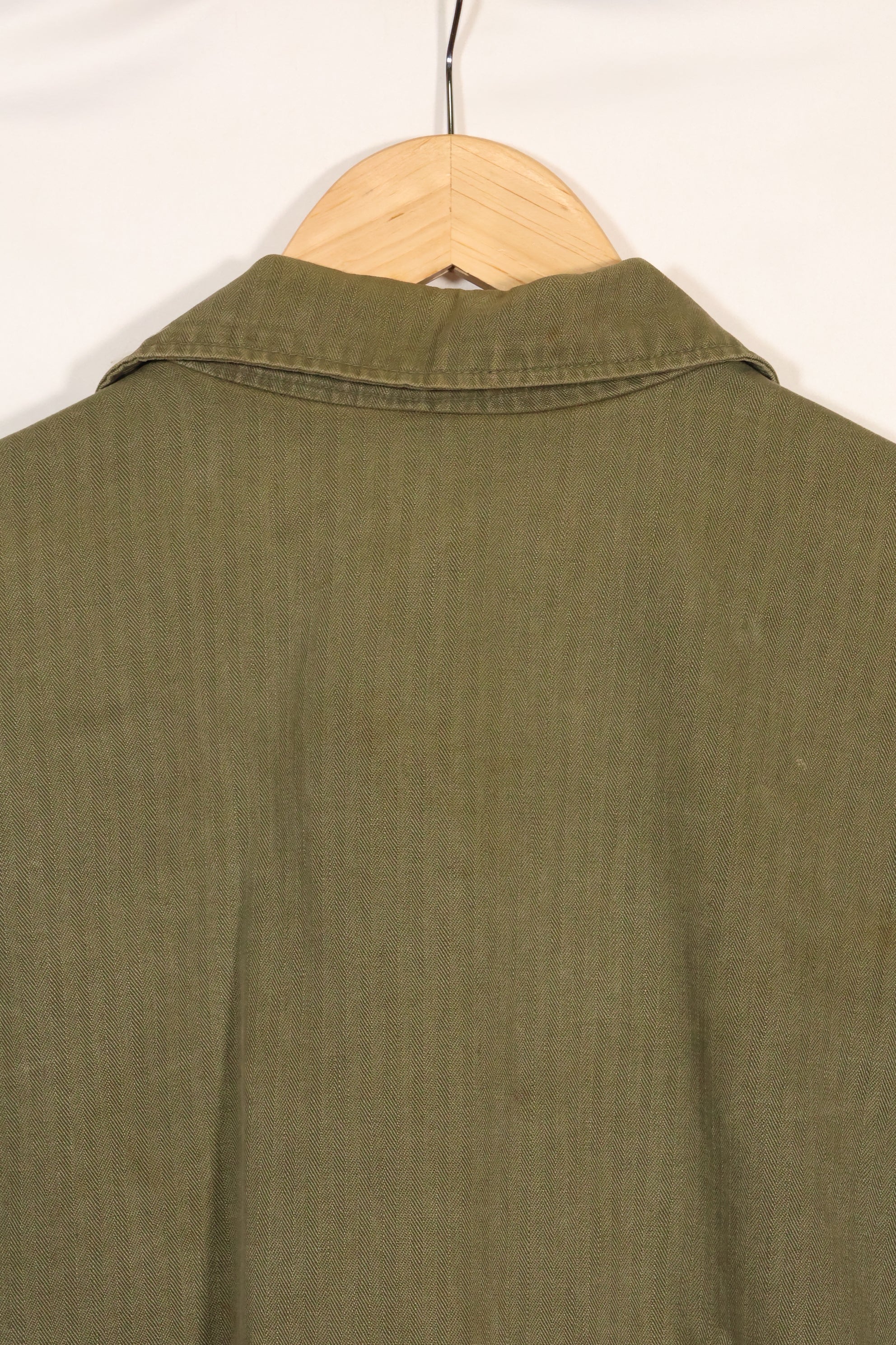 1940年代　アメリカ陸軍　M43 HBT　ユーティリティジャケット　中古品　状態良い