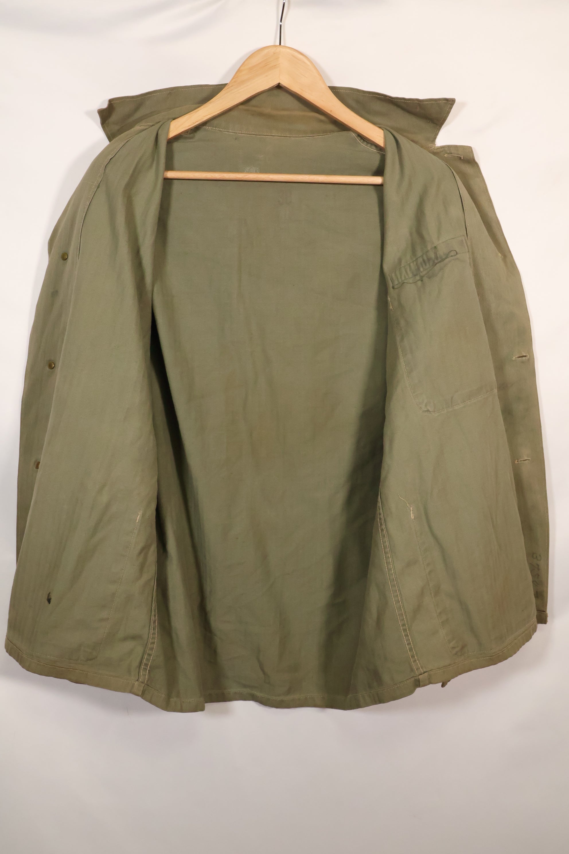 1940年代　アメリカ海兵隊　USMC　P-47　HBT　ユーティリティジャケット　中古品