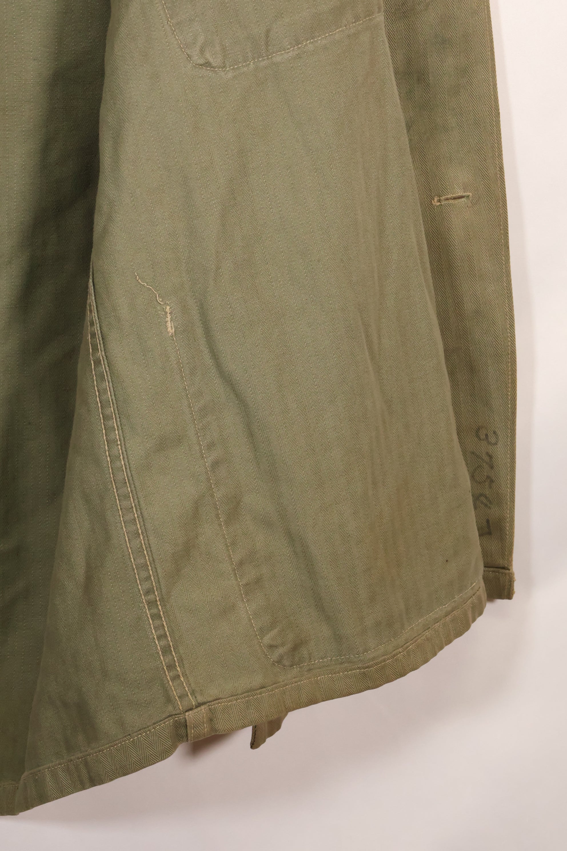 1940年代　アメリカ海兵隊　USMC　P-47　HBT　ユーティリティジャケット　中古品