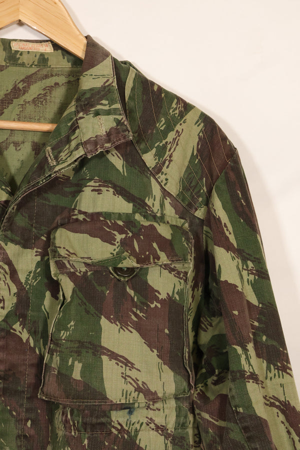 1960年代〜70年代　ポルトガル軍　リザード迷彩　コンバットジャケット　中古品