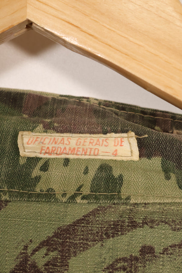 1960年代〜70年代　ポルトガル軍　リザード迷彩　コンバットジャケット　中古品