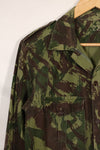 1960年代〜70年代　ポルトガル軍　リザード迷彩　コンバットシャツ　中古品