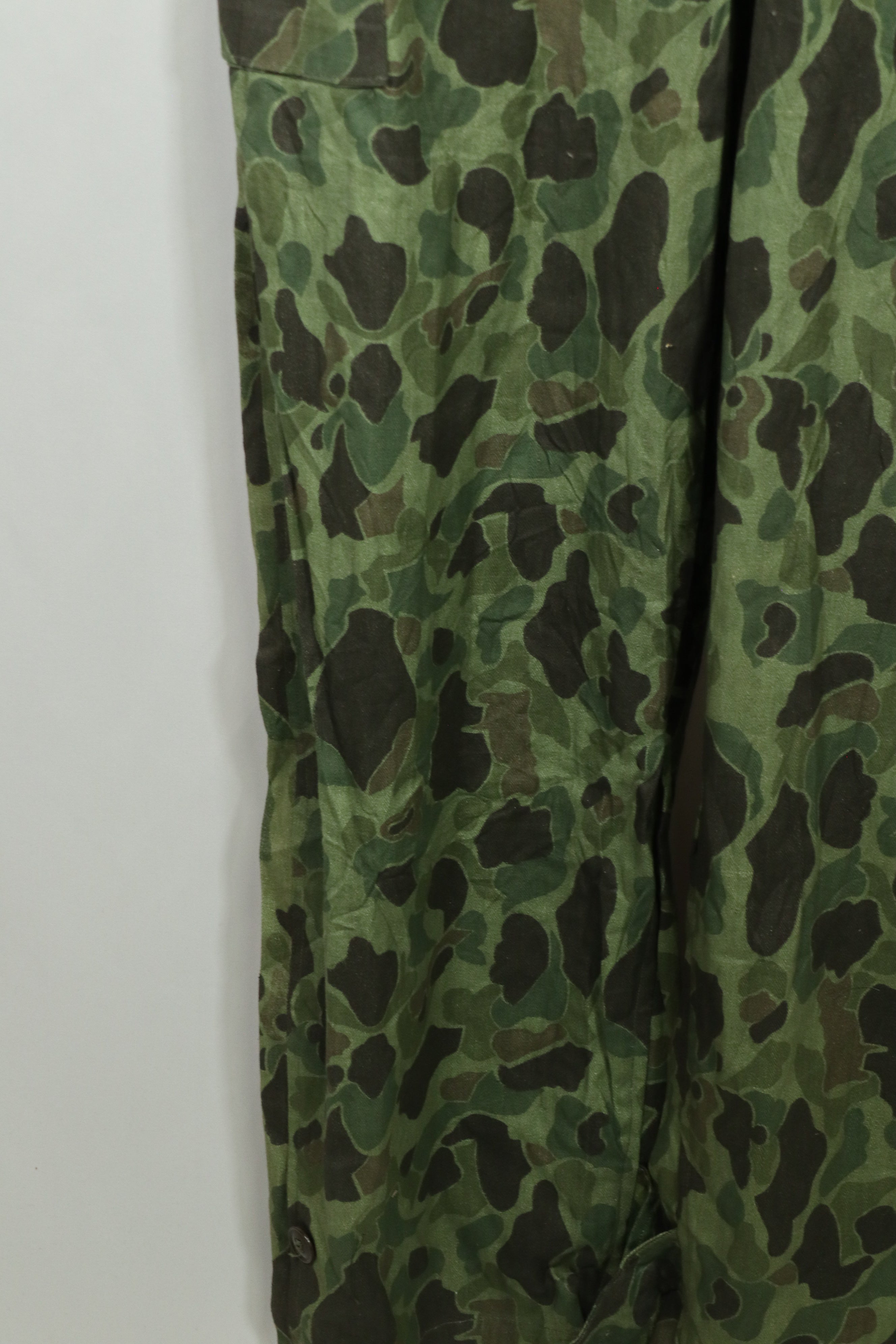 実物　韓国軍　ダックハンター　迷彩カバーオール　未使用品