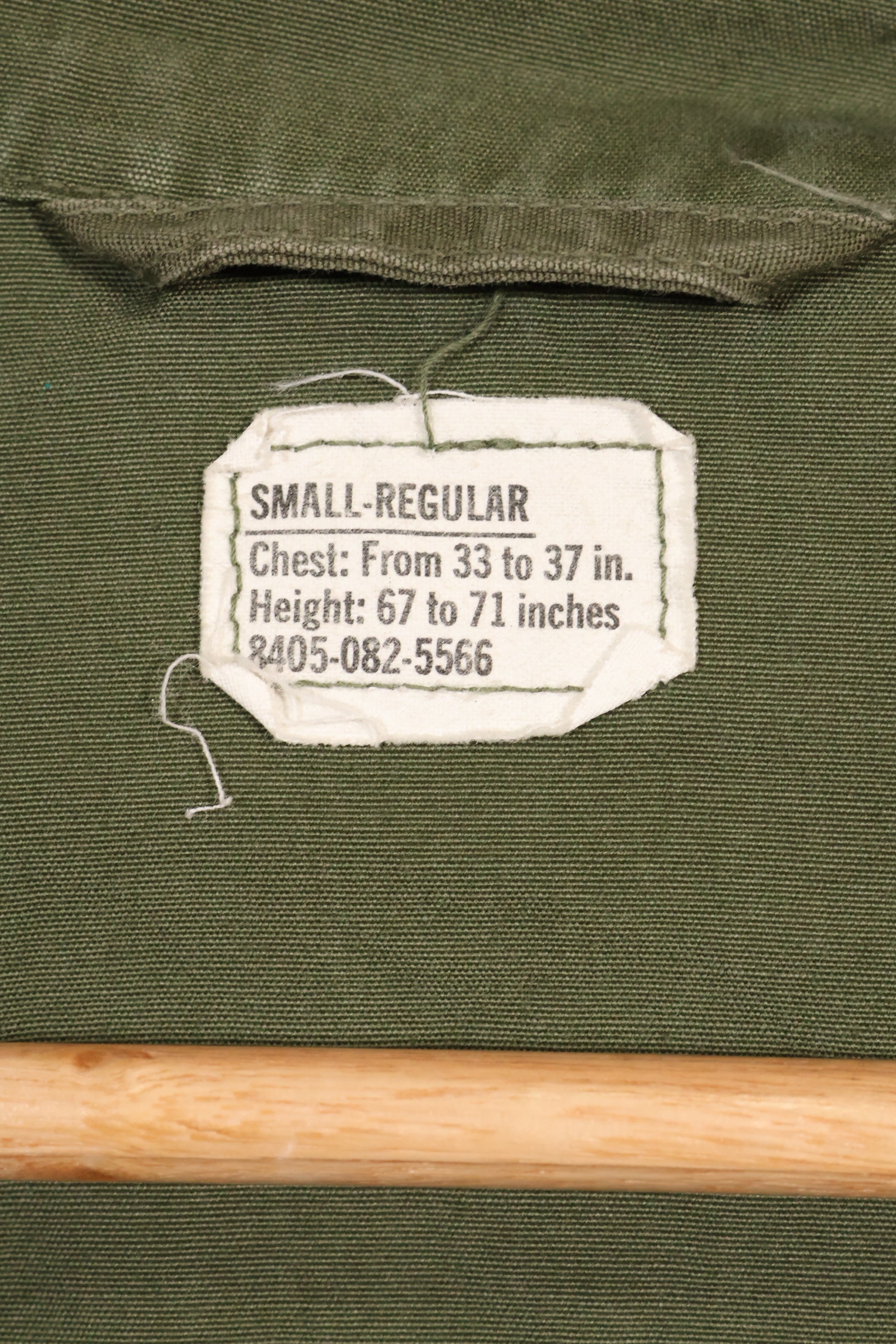 1966〜67年頃　S-R 2nd Model ジャングルファティーグ　ジャケット　エポレットなし　折衷型　中古品