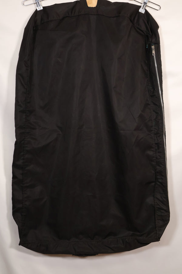 1960年代　個人調達品　戦闘機パイロット　フライトジャケット&制服用　スーツバッグ　刺繍入　中古品