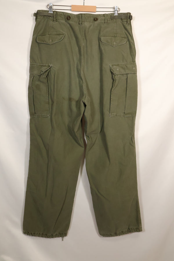 1952年契約　L-L　アメリカ軍　M-1951　フィードパンツ　大きめサイズ　中古品