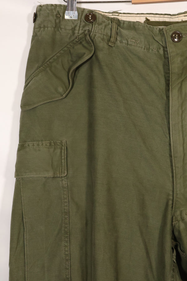 1952年契約　アメリカ軍　M-1951　フィールドパンツ　寒冷地用パンツ　中古品
