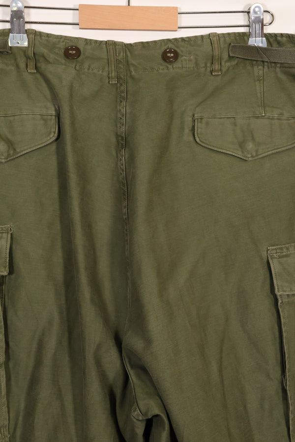 1952年契約　アメリカ軍　M-1951　フィールドパンツ　寒冷地用パンツ　中古品