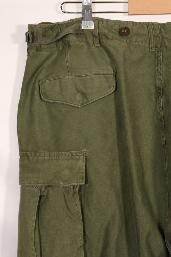 1952年契約　アメリカ軍　M-1951　フィールドパンツ　寒冷地用パンツ　中古品