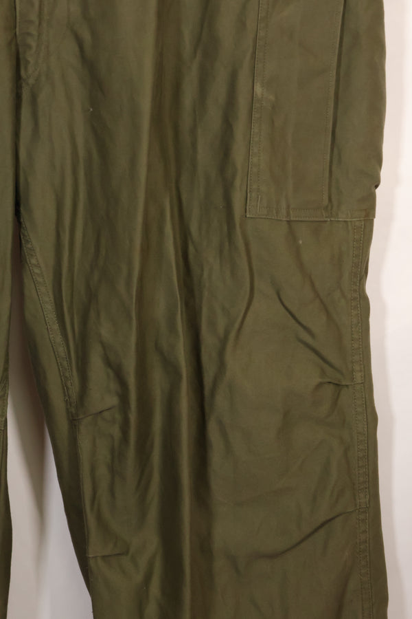 1953年契約　大きめサイズ　アメリカ軍　M-1951　フィールドパンツ　カーゴパンツ　中古品