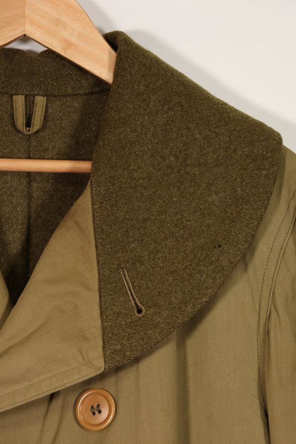 実物　1940年代　アメリカ軍　マッキーノコート　ジープコート　中古品　パッチ後付け