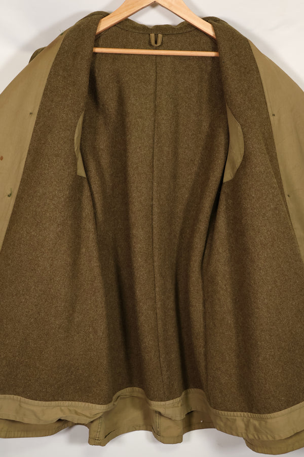 実物　1940年代　アメリカ軍　マッキーノコート　ジープコート　中古品　パッチ後付け