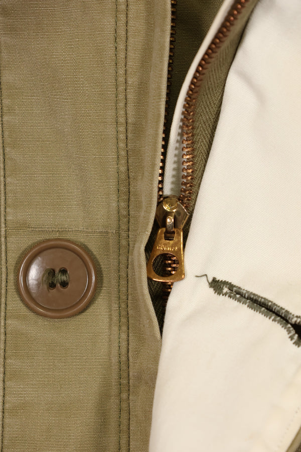 実物　1940年代　アメリカ陸軍　山岳兵　マウンテンパーカー　リバーシブル　中古品