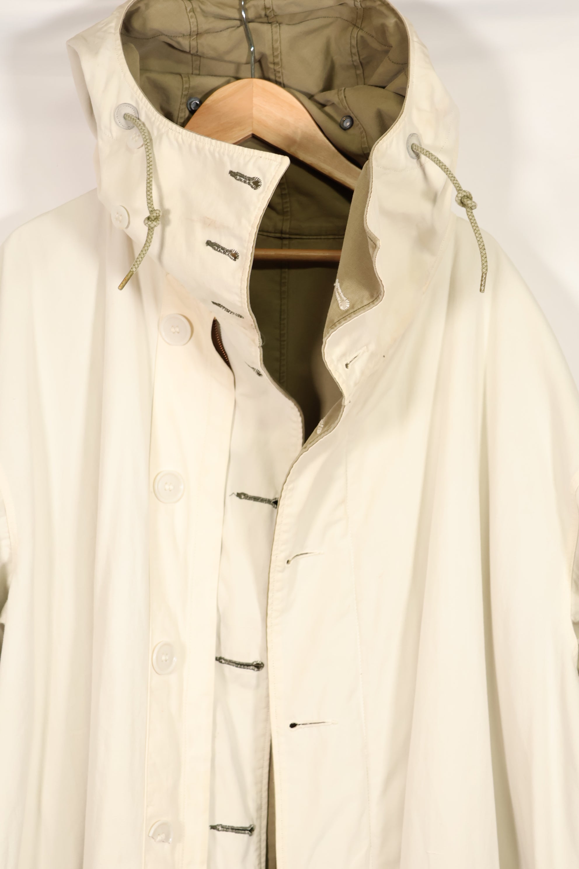 実物　1940年代　アメリカ陸軍　山岳兵　マウンテンパーカー　リバーシブル　中古品