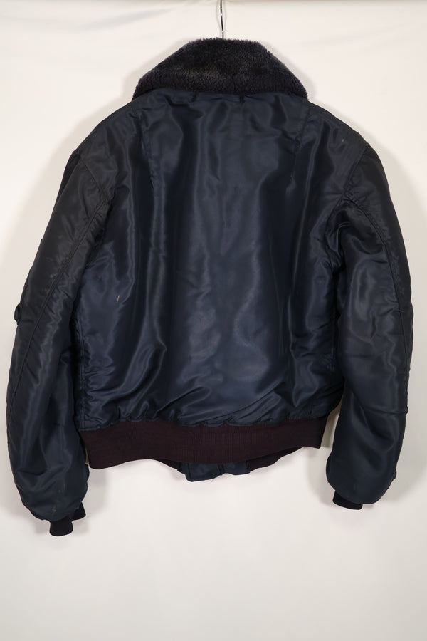 実物　1950年代　アメリカ空軍　B-15C　高高度　フライトジャケット　ジッパーレストア品　中古品