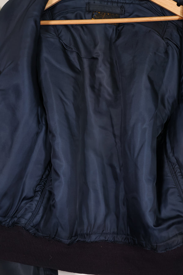 実物　1950年代　アメリカ空軍　B-15C　高高度　フライトジャケット　ジッパーレストア品　中古品