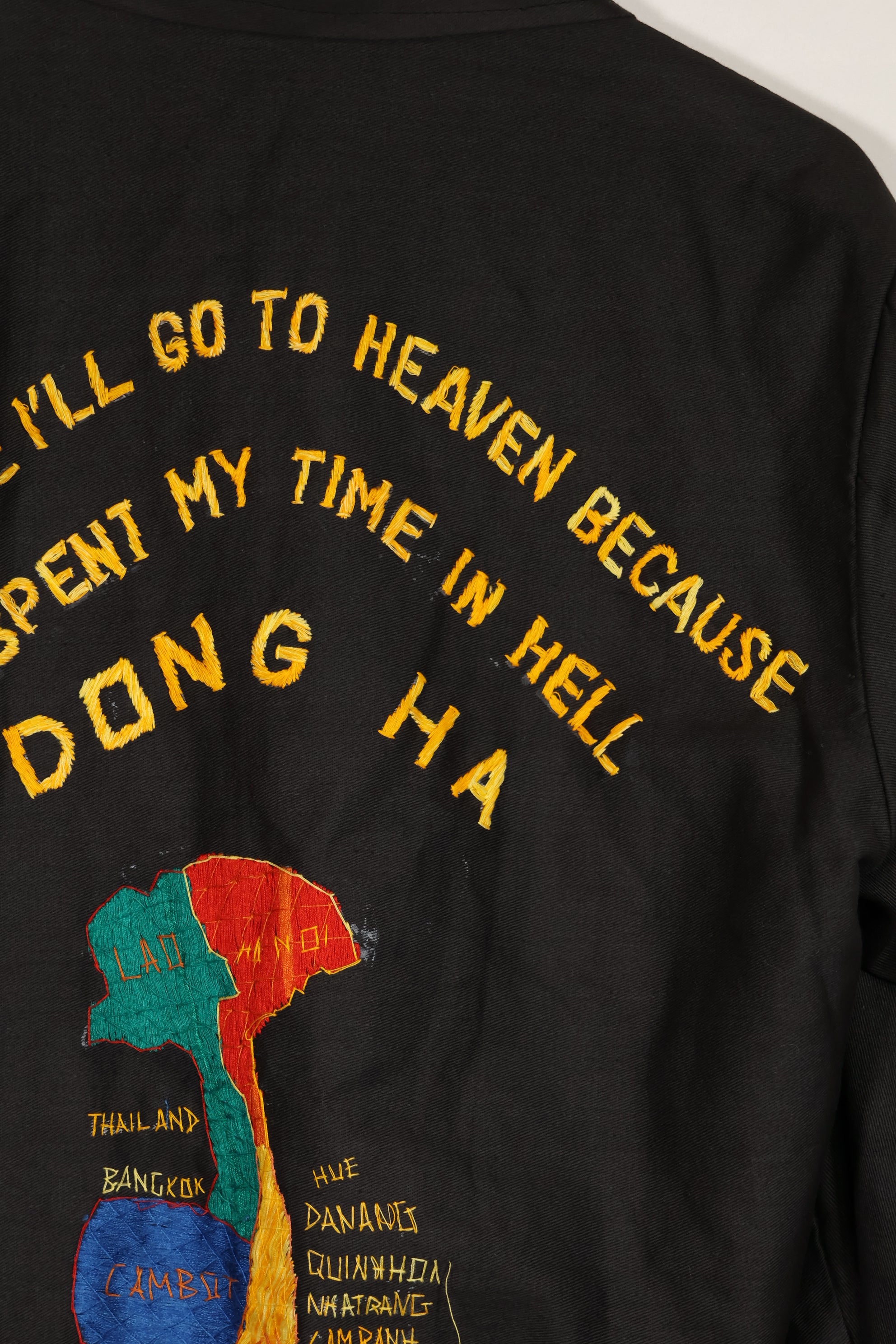 実物　1960年代　ベトナム戦争　ツアージャケット　68-69　中古品