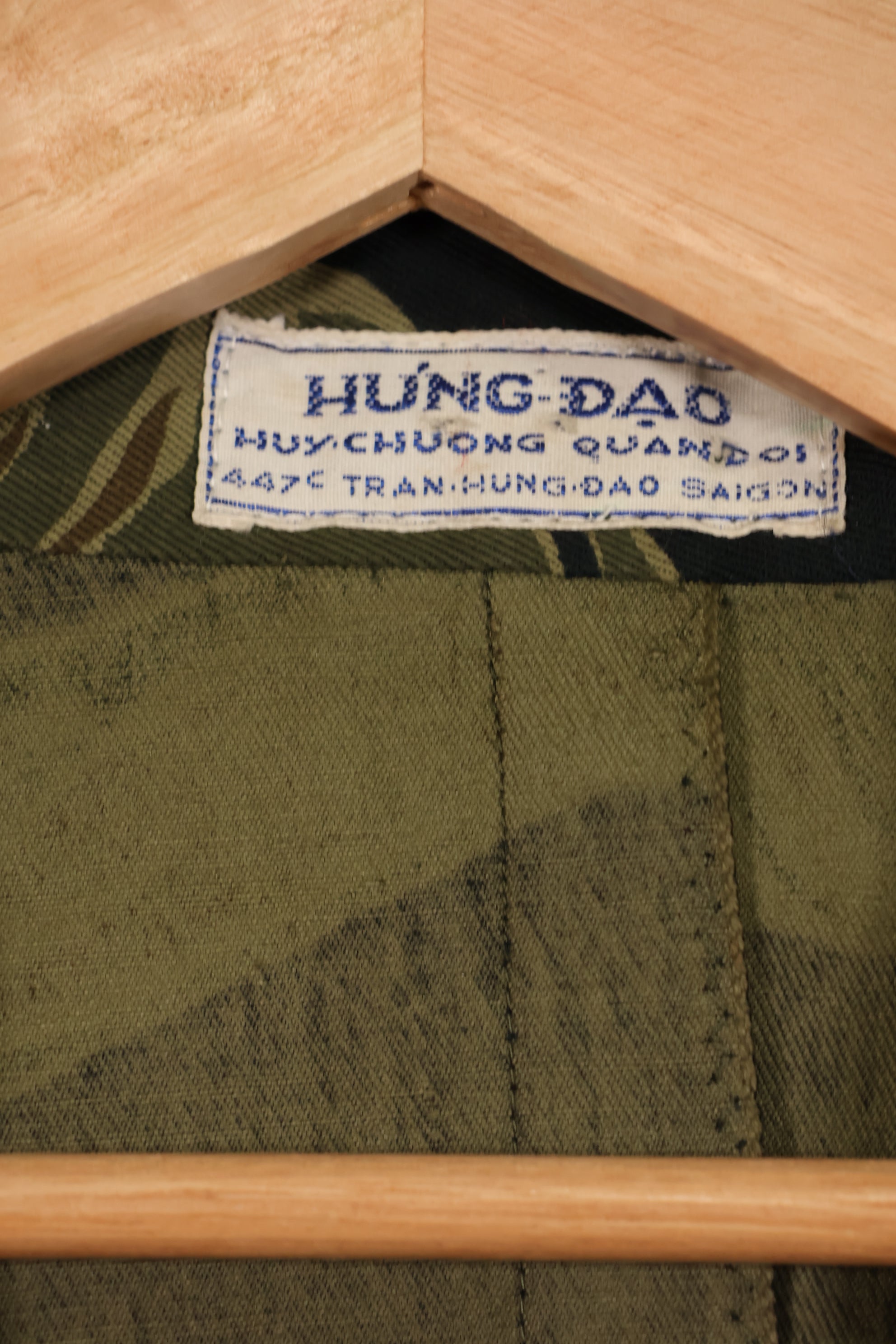 実物生地製　アメリカ海軍　タイガーストライプ　パーティージャケット　刺繍入り　未使用品