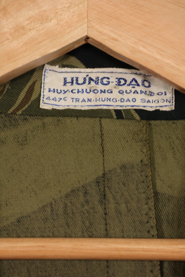 実物生地製　アメリカ海軍　タイガーストライプ　パーティージャケット　刺繍入り　未使用品