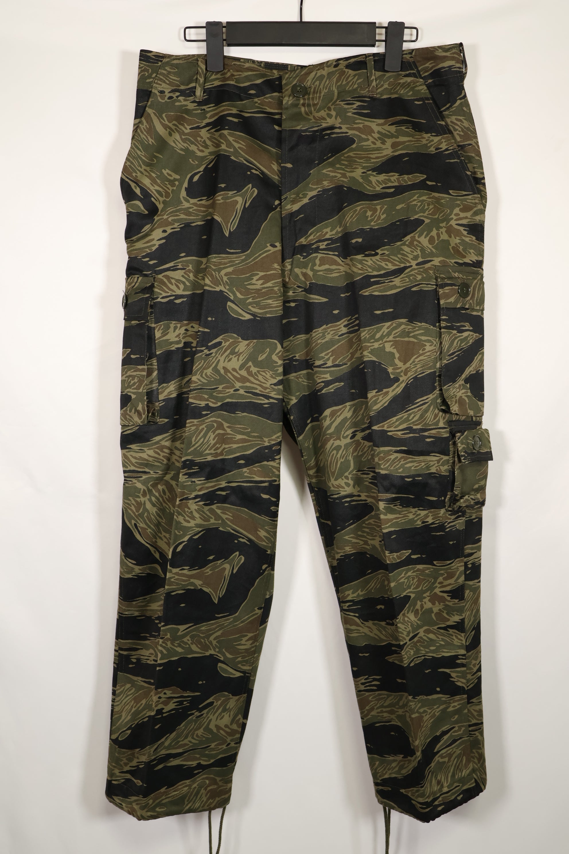 実物　デッドストック　USカット　シルバータイガーストライプ　パンツ　US-M 改造あり　B